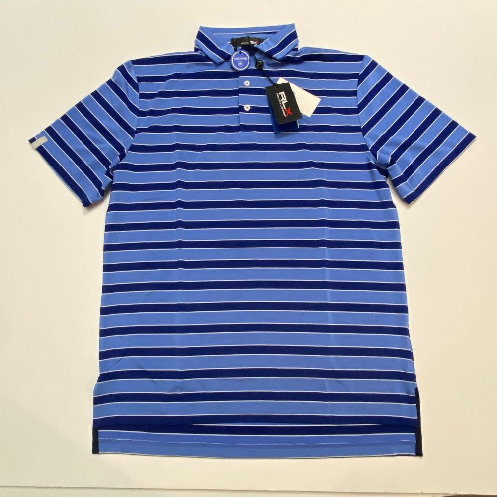 Polo Ralph Lauren RLX Golf Performance Stretch Shirt - Striped - NWT